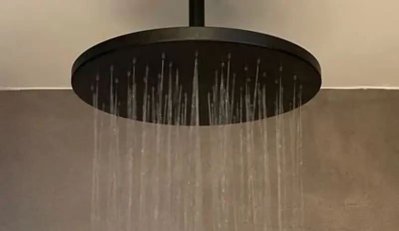 SB Round Messing Regendouche hoofddouche 30 cm Mat Zwart 1208955622