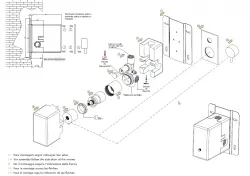 Waterevolution Flow inbouw doucheset met thermostaat regendouche en handdouche geborsteld koper PVD