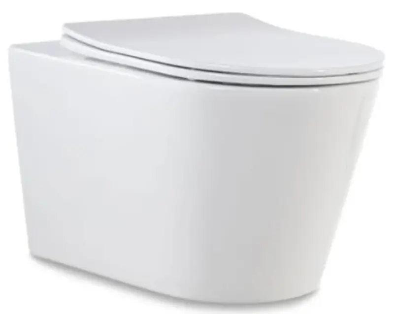 Flavio Chieva rimless wandtoilet glans wit incl. softclose zitting en quickrelease 1208956211