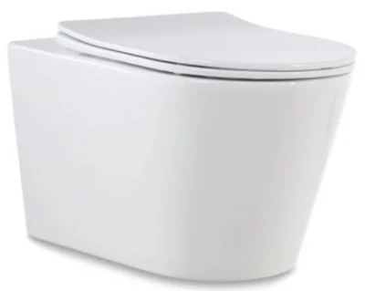 Flavio Chieva rimless wandtoilet glans wit incl. softclose zitting en quickrelease 1208956211