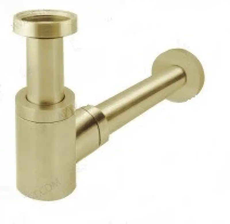 Blusani design sifon mini mat goud look