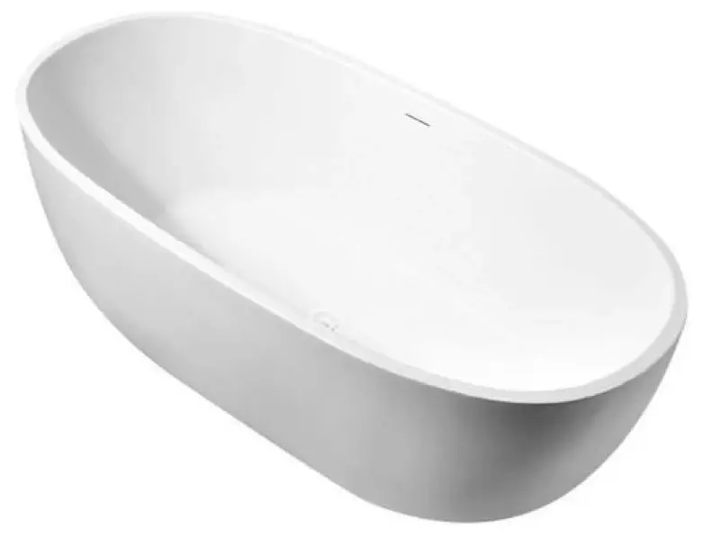 Aquadesign Luxemburg vrijstaand ligbad 170x78cm acryl mat wit 1208956227