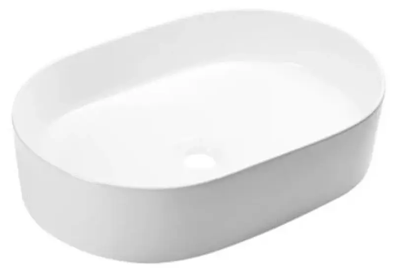 Aquadesign Wash you ovale opbouw waskom keramiek wit 50x35 cm breed 1208956630
