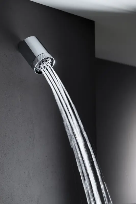 SB Round 316 Beam Multi-jet douchekop 10cm RVS PVD geborsteld messing 1208956679