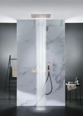 SB Square 316 Inbouw Regendouche Velvet Temptation met LED chromotherapy en waterval RVS 1208956741