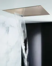 SB Square 316 Inbouw Regendouche Velvet Temptation en waterval geborsteld PVD koper 1208956751
