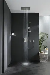 SB Square 316 Inbouw Regendouche Velvet Temptation Dual flow geborsteld PVD gun metal 1208956768