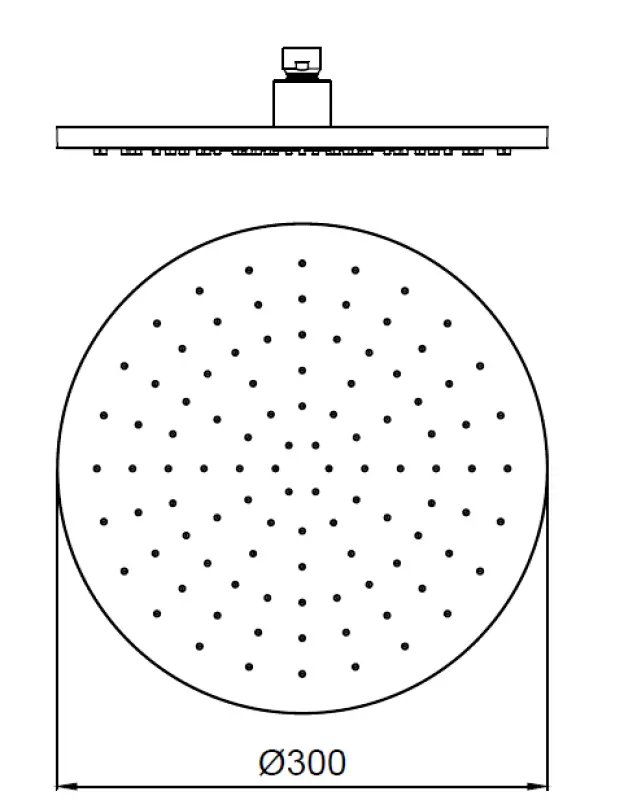 SB Round Inbouw Doucheset compleet geborsteld RVS 1208956785