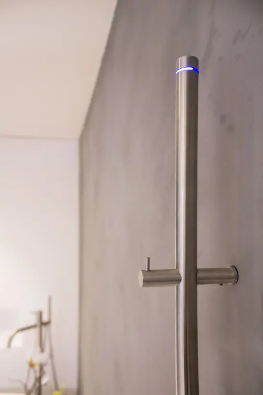 Instamat Jay elektrische handdoekdroger 172cm mat wit JAY010