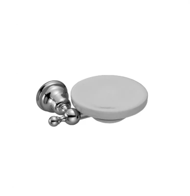 Huber Croisette Klassiek Zeephouder RVS-Keramiek 4022.01H.AC