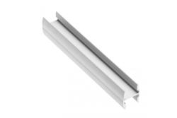 Aluminium profile HR 10/4 mm, L=3.00 m, silver anodising colour 1208958757