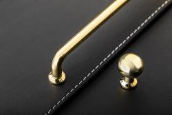 Zamak knob NORD shiny gold 1208959295