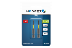 Hoegert Power schroevendraaier bit Torx TT27 50mm 2 stuks 1208959832