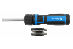 Hoegert Schroevendraaiers - set van 13 stuks met tandwiel 1208959843