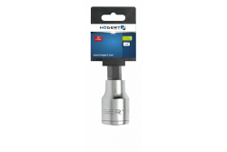 Hoegert Hex-bit socket 6 mm 1/4" vertaalt naar het Nederlands als: Zeskant-bit dop 6 mm 1/4". 1208959955