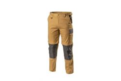 Work trousers without braces beige, 2XL 1208960867
