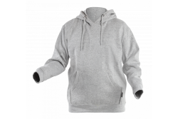 NIERS cotton hoodie grey melange 2XL 1208961192