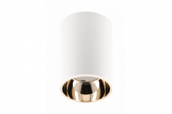 Decor Plafondarmatuur ARIES PC 73x105mm IP20 max 20W rond wit/goud. 1208963819