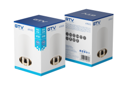 Decor Plafondarmatuur ARIES PC 73x105mm IP20 max 20W rond wit/goud. 1208963819