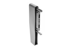 Transverse bar connector for perforated sides 1208964584