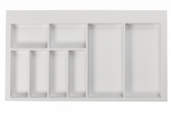 Decor Cutle Bestekbakken Inzet voor Keukenlade 900 Wit 1208966381