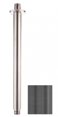 Waterevolution flow plafondsteun 40cm PVD Gun Metal T164540GME