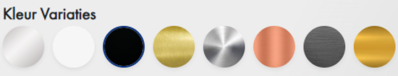 Waterevolution Flow drie-weg douchemengkraan met hoofddouche en ronde handdouche Wit T131NRBR