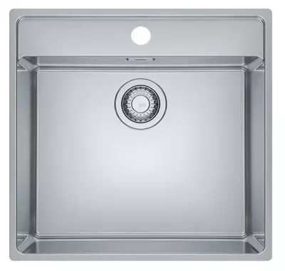 OUTLET Schadebak! Franke Maris MRX 210.50 spoelbak met kraangatbank vlakinbouw 53x51cm 1208968062