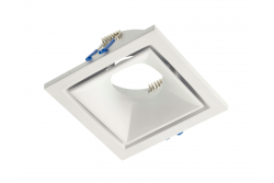 Ceiling spotlight CANNA, IP20, square, white