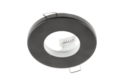 MAREA Recessed Ceiling Spotlight, IP54/IP20 Round, Black