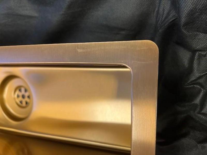 OUTLET Lichte beschadiging Lorreine 3415SP Copper rvs 1,5 anderhalve spoelbak gootsteen PVD Koper 3415cm 1208970698