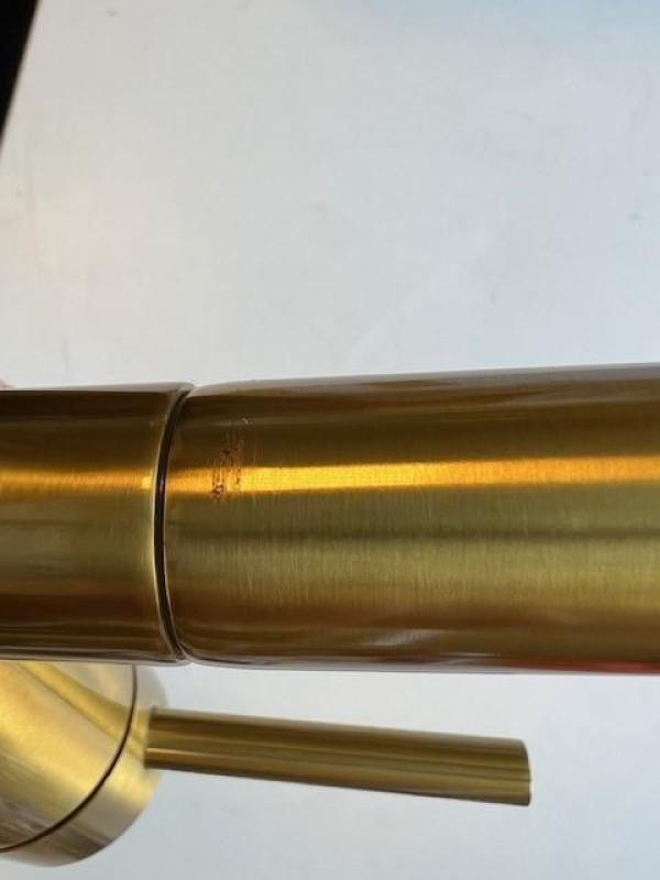 OUTLET  BEKRAST Quadri Leichester Keukenmengkraan PVD Goud 3-weg met een extra aansluiting voor gefilterd water 1208971397