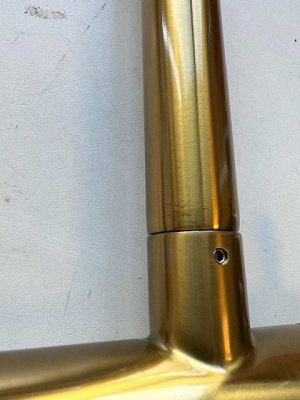 OUTLET  BEKRAST Quadri Leichester Keukenmengkraan PVD Goud 3-weg met een extra aansluiting voor gefilterd water 1208971397