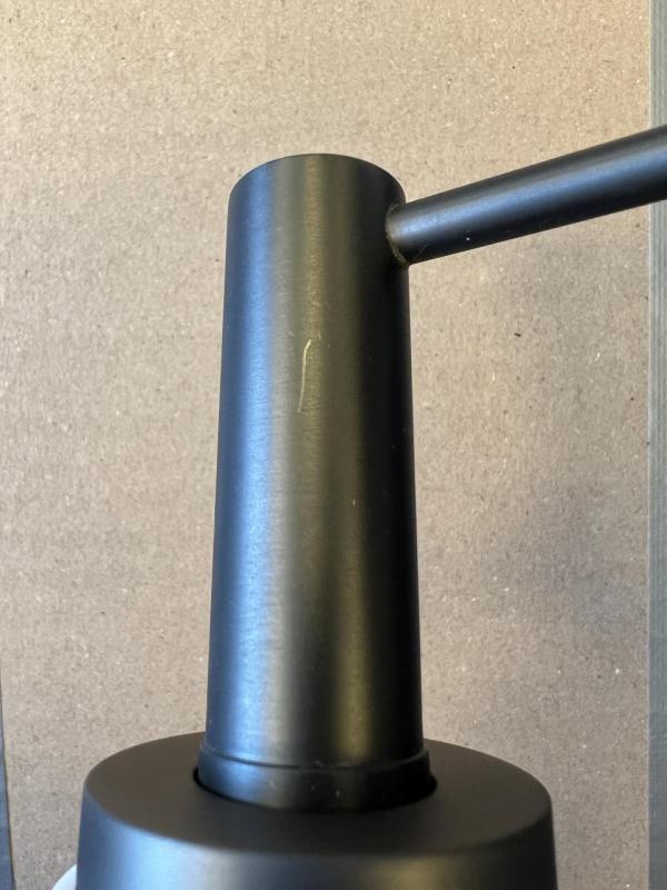 OUTLET KRASJE OP Quadri Swindon Luxe Inbouw Zeepdispenser gun metal van boven navulbaar 1208971513