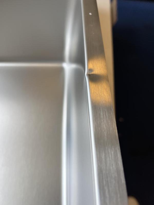 OUTLET Beschadigd!!  Franke Maris MRX 260 BL 1,5 anderhalve rvs spoelbak vlakbouw grote bak links 1208971657