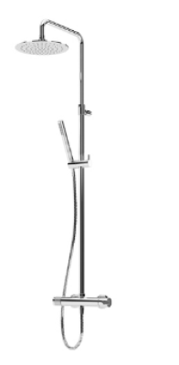 Aquatrimo Sunrise gouden douchecombinatie met regendouche PVD goud met regendouche 25cm