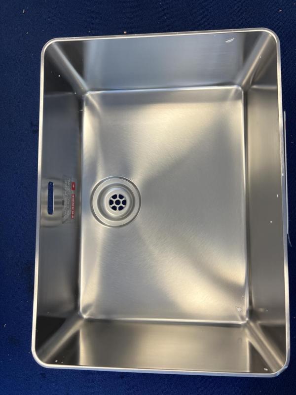OUTLET Hoek gebogen! Franke Mythos MYX 210.55 rvs spoelbak 55x40cm vlakbouw 	1208971811