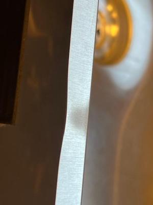 OUTLET Licht Beschadigd Pure.Sink Exclusivo RVS spoelbak met afdruipgedeelte 86x52 cm Tapwing links PEX5086LT-02