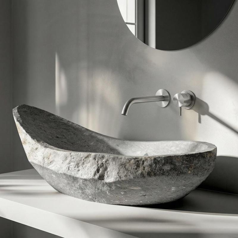 MURO TUA muur inbouw wastafelkraan chroom M1.AB1.2.CR