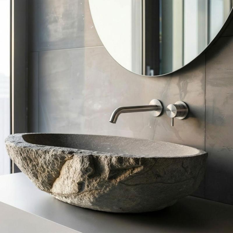 MURO TUA muur inbouw wastafelkraan chroom M1.AB1.2.CR