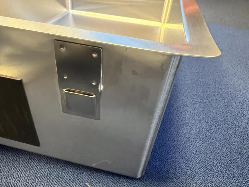 OUTLET Beschadigd Pure.Sink Exclusivo grote RVS spoelbak 70x40 cm 10mm radius onderbouw, vlakinbouw en opbouw 1208972436