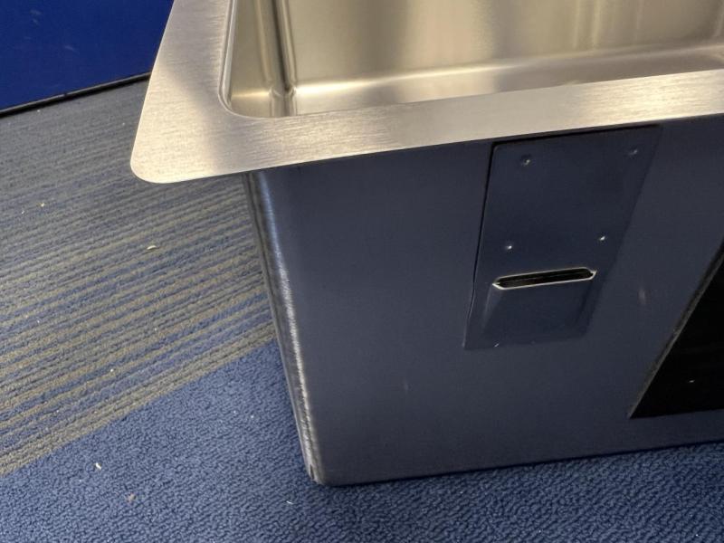 OUTLET Pure.Sink Exclusivo grote RVS spoelbak 70x40 cm 10mm radius onderbouw 1208972453