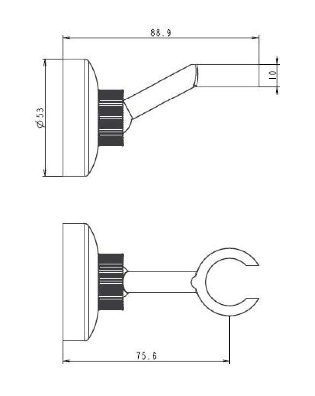 Aquanello Heritage Collection Klassieke Handdouchehouder RVS NB-9003-HC