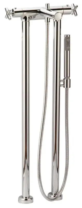 Huber Suite Badkraan op pilaren met handdouche 238N01HCR