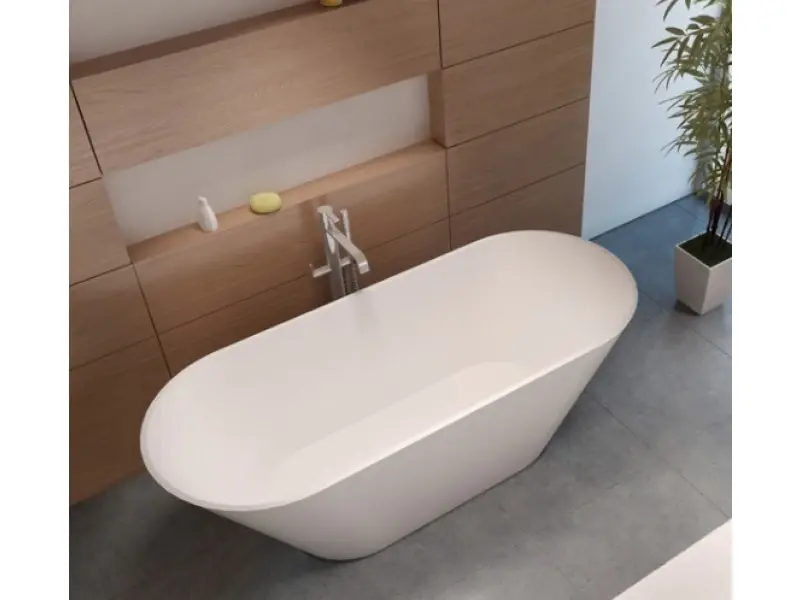 Riho Barcelona vrijstaand bad 170x70 solid surface wit BS0500