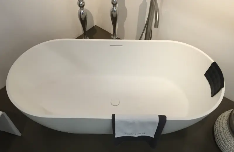 Riho Bilbao vrijstaand bad 170x80 solid surface wit BS10