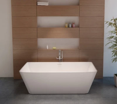 Riho Zaragoza vrijstaand bad 170x80 solid surface mat wit BS15005